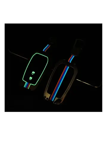 Metalen Sleutelhoesje voor Toyota grijs A2