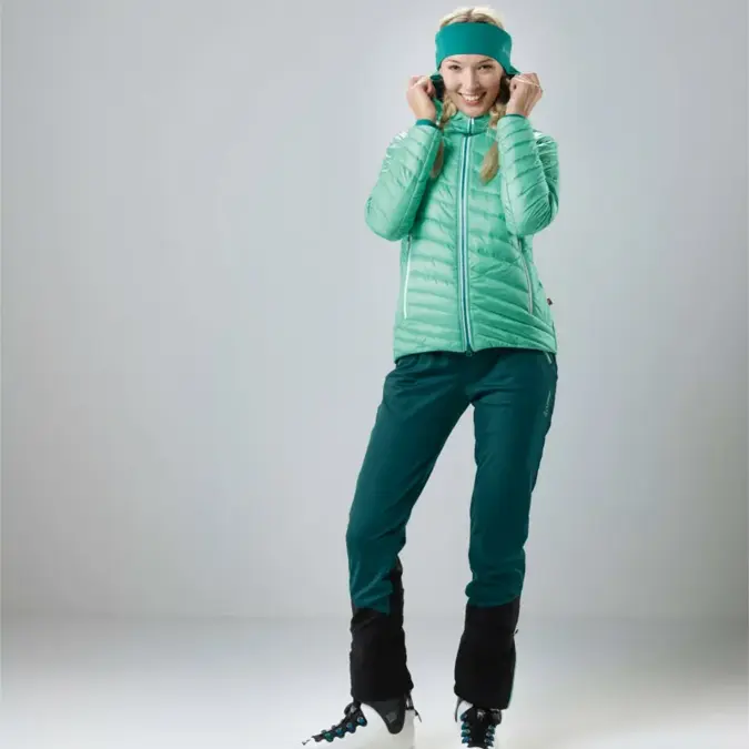 Loeffler outdoorbroek dames Touring Pace Teal