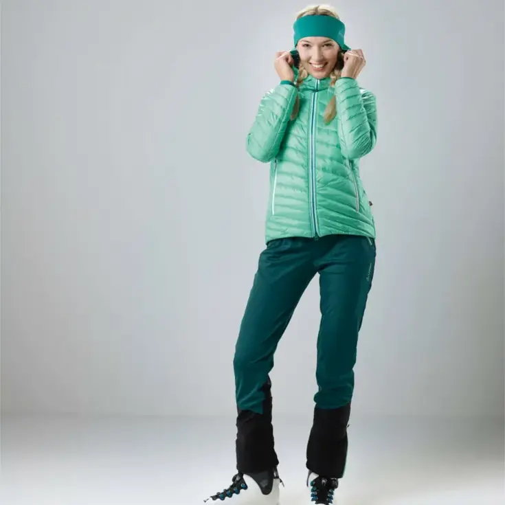 Outdoorbroek dames Touring Pace Teal