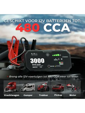 Boost Basic - 480CCA - Jumpstarter & Starthulp