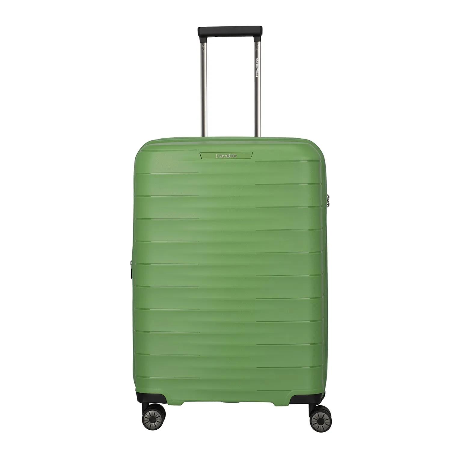 Travelite  Mooby 4w Trolley M green  Groen main product image