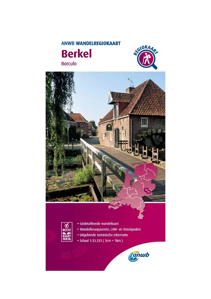 ANWB Wandelkaart Berkel