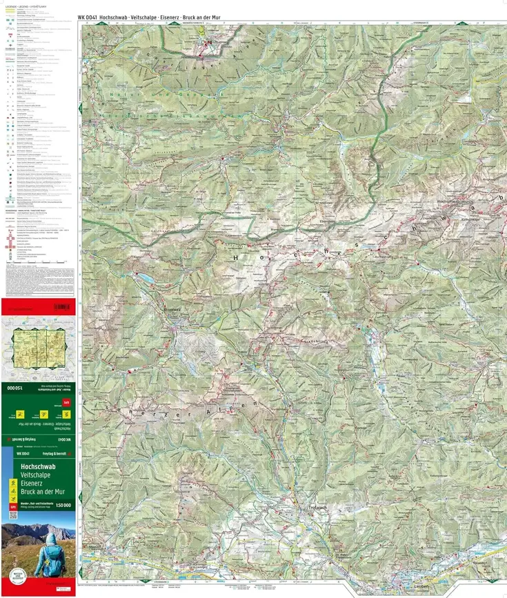 Wandelkaart WK041 Hochschwab