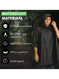 Regenponcho voor Fiets en Wandelen - Waterdicht