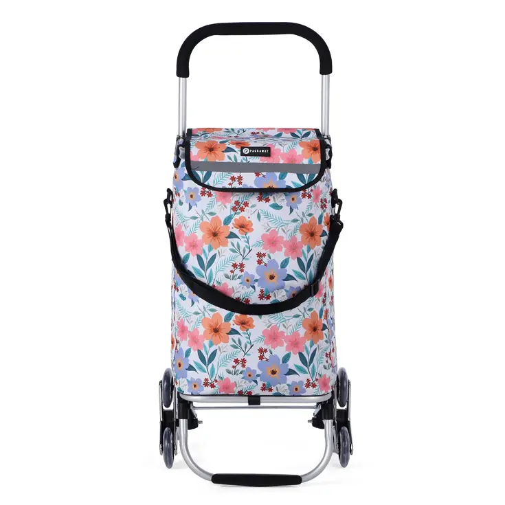 Boodschappentrolley 40L - Trapwielen