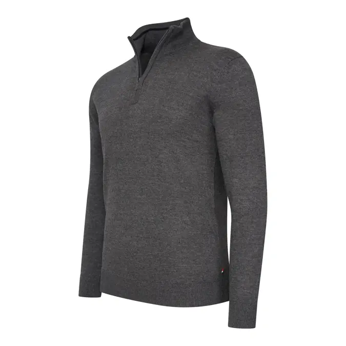 Heren Bergamo Zip Pullover Cappuccino Italia