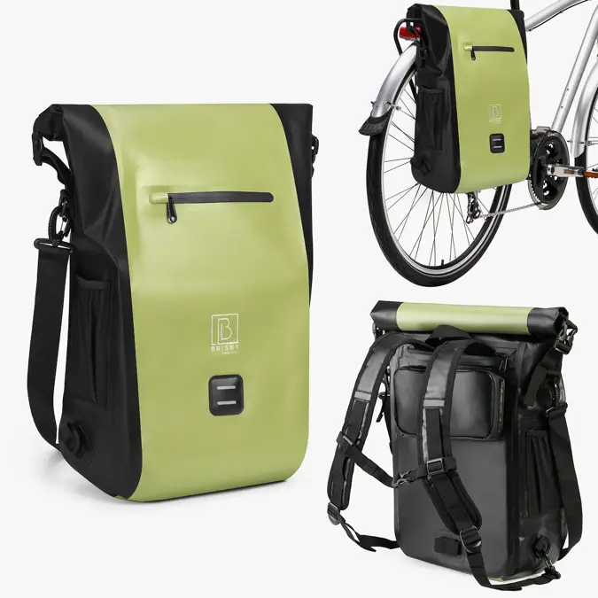Brisby Fietstas 20-26 Liter Waterdicht