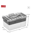 Q-line - Opbergbox met inzet - 6L - 2-delig