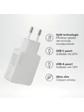 Ultra Slim GaN Charger 45W - USB-A + USB-C