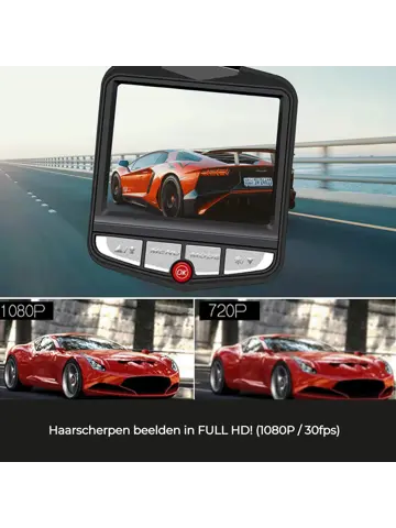CCT1230 Dashcam - FullHD - Loop Opname