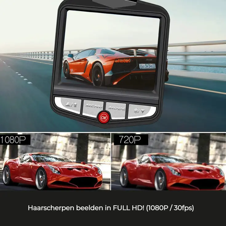 CCT1230 Dashcam - FullHD - Loop Opname