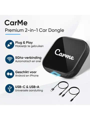 Premium 2-in-1 Dongle - CarPlay & Android Auto
