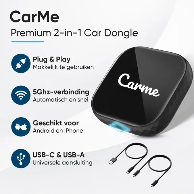 CarMe Premium 2-in-1 Car Dongle