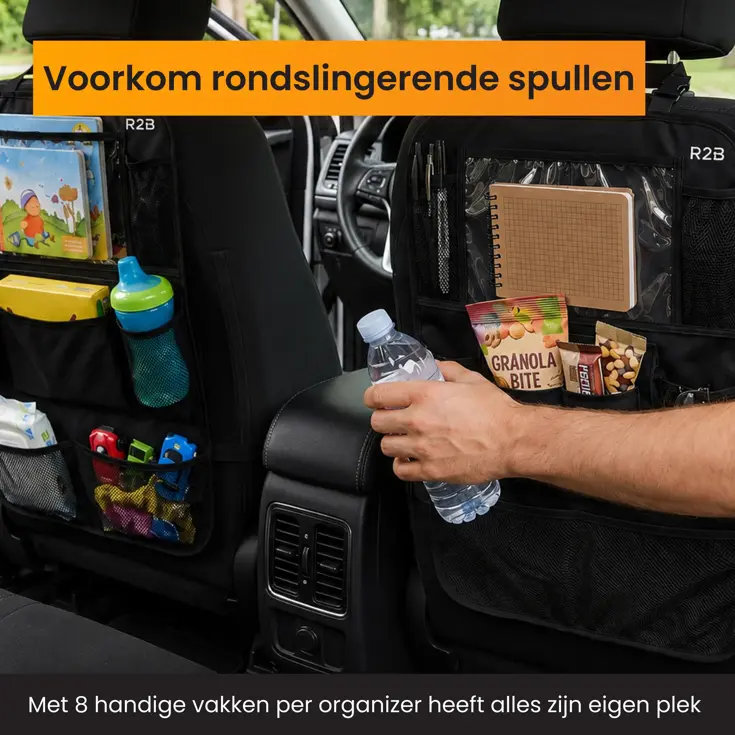 Auto Organizer Kinderen - 2 Stuks