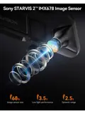 G900 Pro 4K Wifi GPS 128gb Mirror dashcam