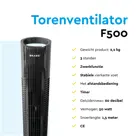 Torenventilator - 80 cm – Met Afstandsbediening