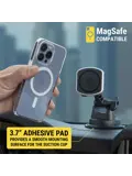 Telefoonhouder magneet zuignap