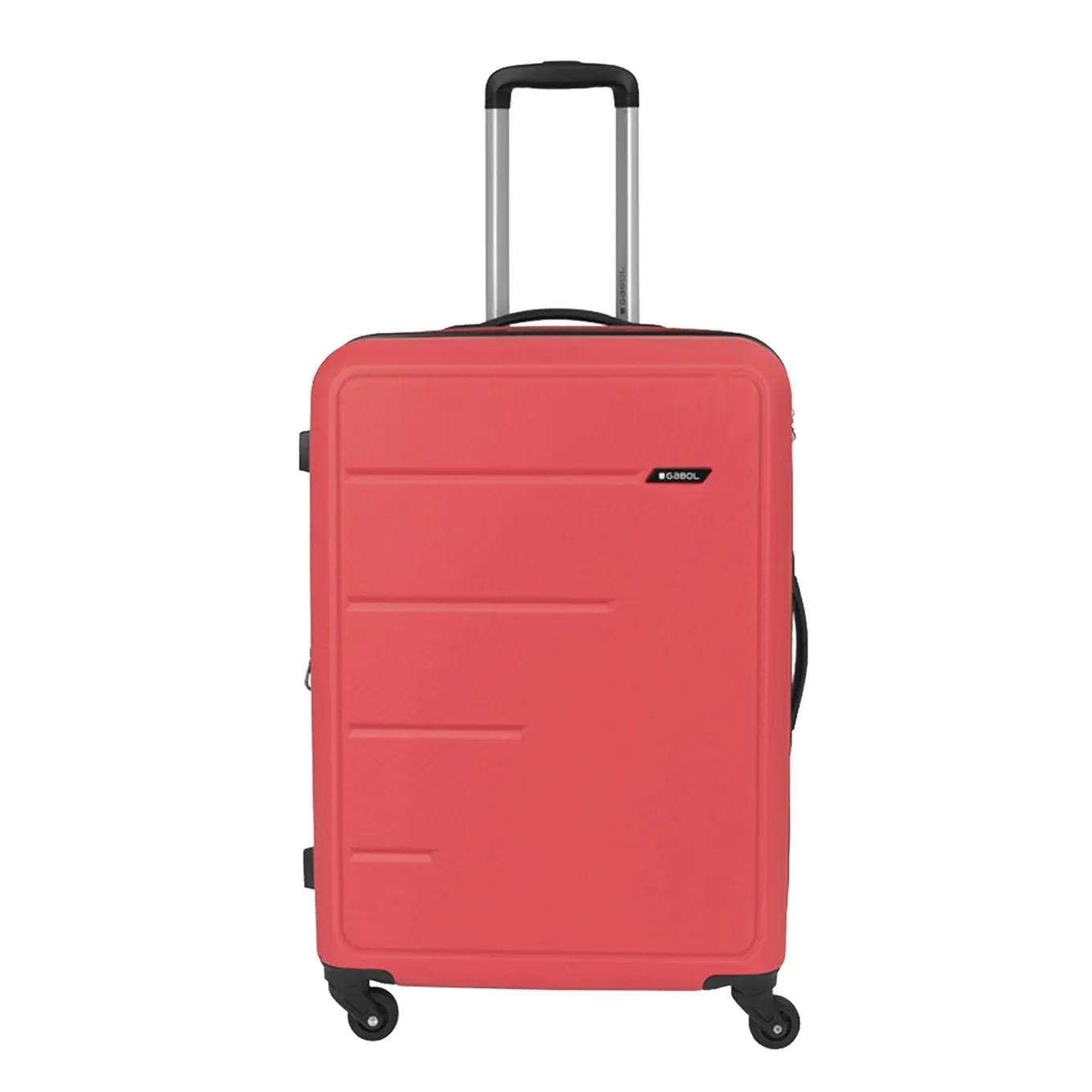 Gabol  Future Medium Trolley Expandable coral  Rood main product image