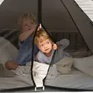 Bedtent Klamboe - 200x90cm - Muggennet - 1mm gaas