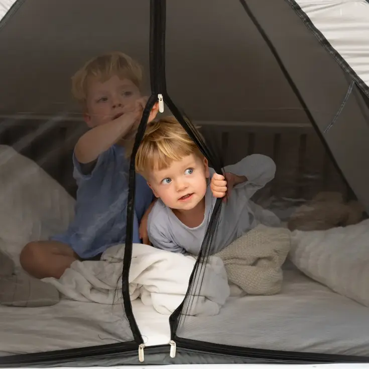 Bedtent Klamboe - 200x90cm - Muggennet - 1mm gaas