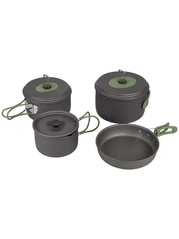 Pannenset Explorer 4-Delig Alu