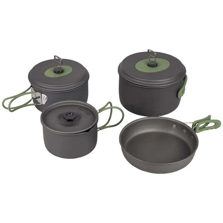 Pannenset Explorer 4-Delig Alu