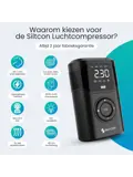 Elektrische Bandenpomp - 10,5 Bar - 30L/min