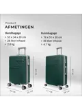 Kofferset 2-delig  55/76 cm - 114L