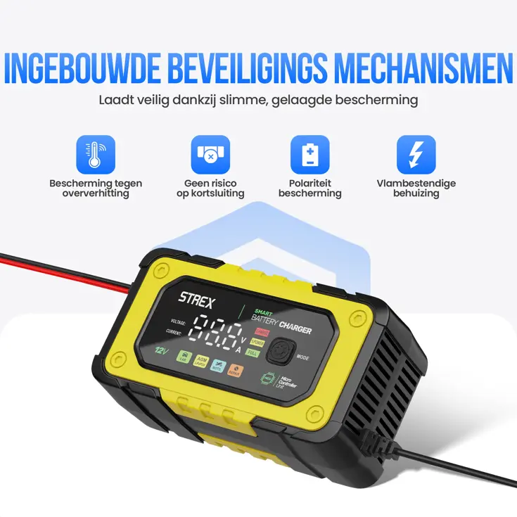 Acculader 12V 7A