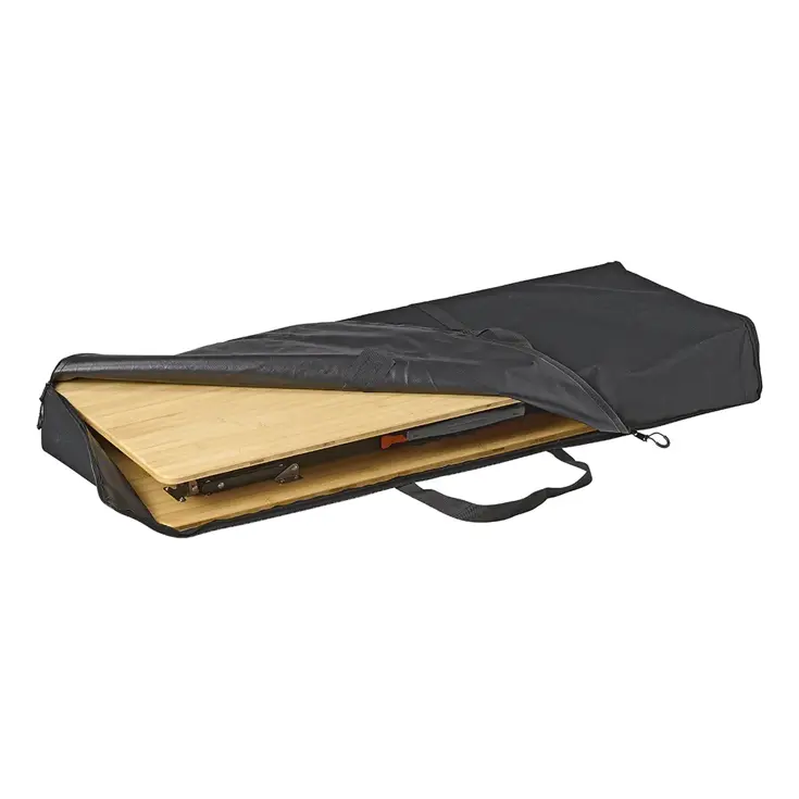 Campout Campingtafel - 100x72x70 cm - Bamboe