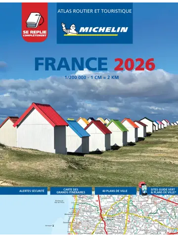 Wegenatlas Frankrijk Multiflex 2026
