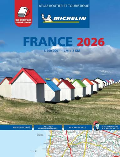 Wegenatlas Frankrijk Multiflex 2026