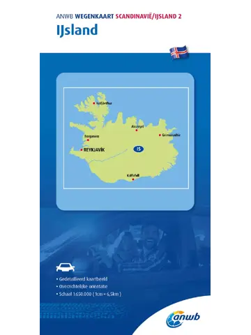 ANWB Wegenkaart IJsland