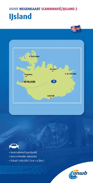 ANWB Wegenkaart IJsland