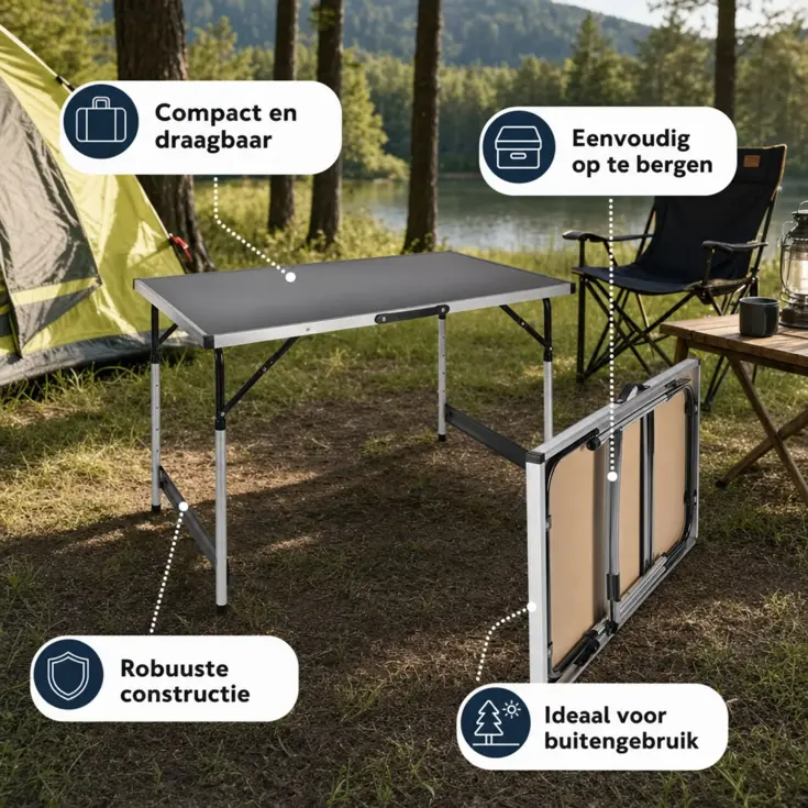 Opvouwbare Campingtafel