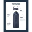 Lifestraw Go - RVS Waterfles 700ml - Oranje