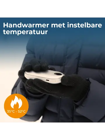 PBH4003S Powerbank met handverwarm functie