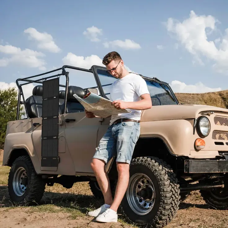 Opvouwbaar Zonnepaneel 45W Type-C