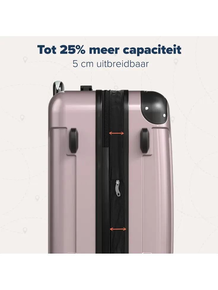 Kofferset – 3 Delig – 45L