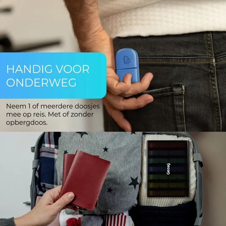 GEASY Pillendoos 7 Dagen – 4 Vakken