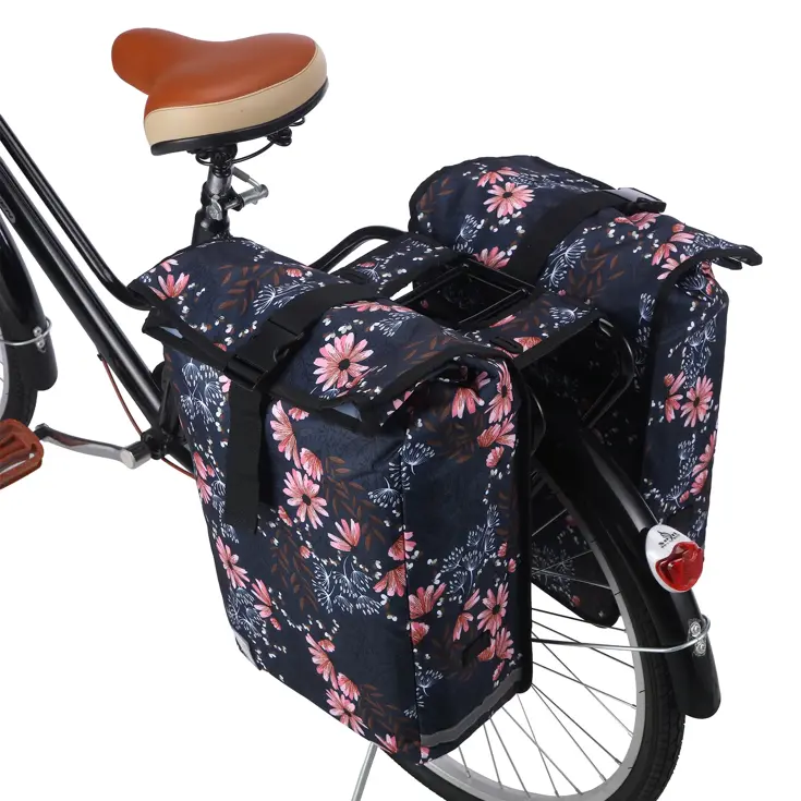 Fietstas Rolltop - Dubbel - Waterdicht