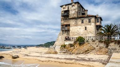 griekenland_centraal-macedonie_chalkidiki_Ouranoupolis_verdedigingstoren_getty