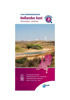 ANWB Wandelkaart Hollandse Kust