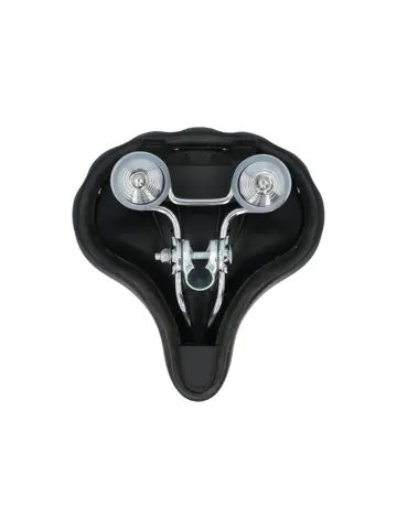 Comfortabel unisex zadel voor transportfietsen