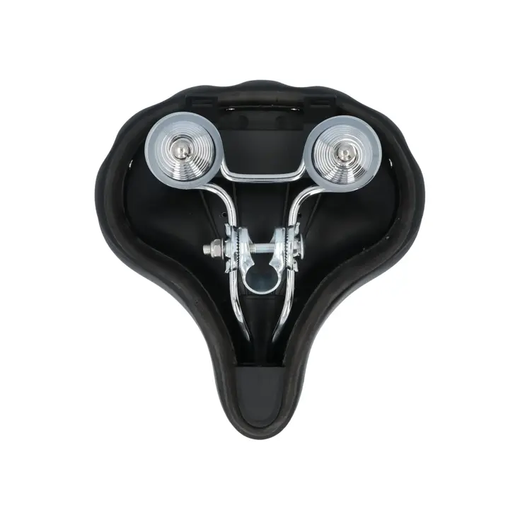 Comfortabel unisex zadel voor transportfietsen
