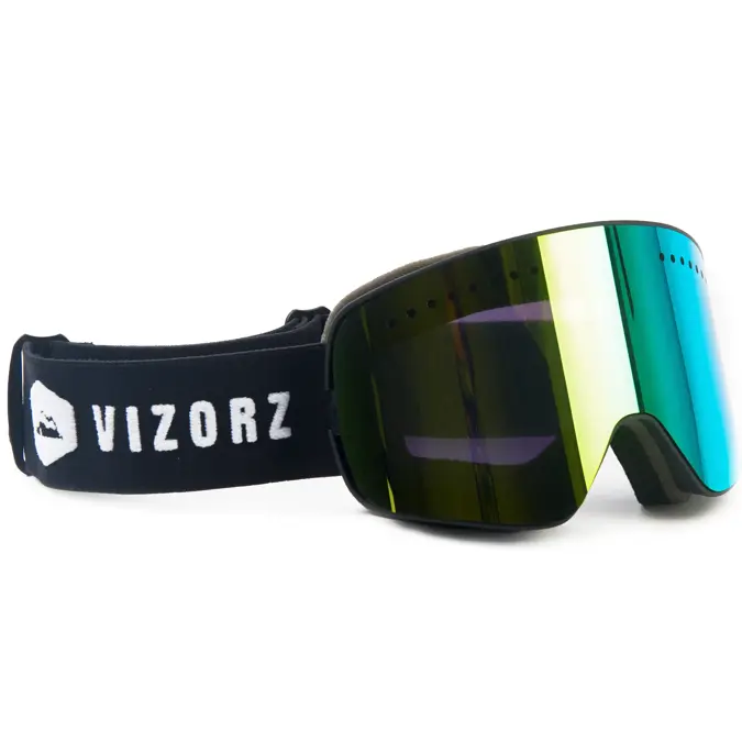 Vizorz Skibril met Grijs/Goud vizier