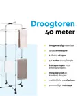 Droogtoren 4 Lagen - 40m Drooglengte