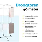 Droogtoren 4 Lagen - 40m Drooglengte