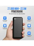 Powerbank 27.000mAh