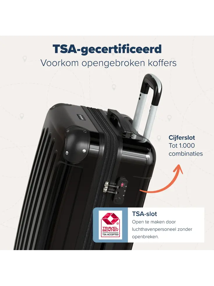 Kofferset – 3 Delig – 45L